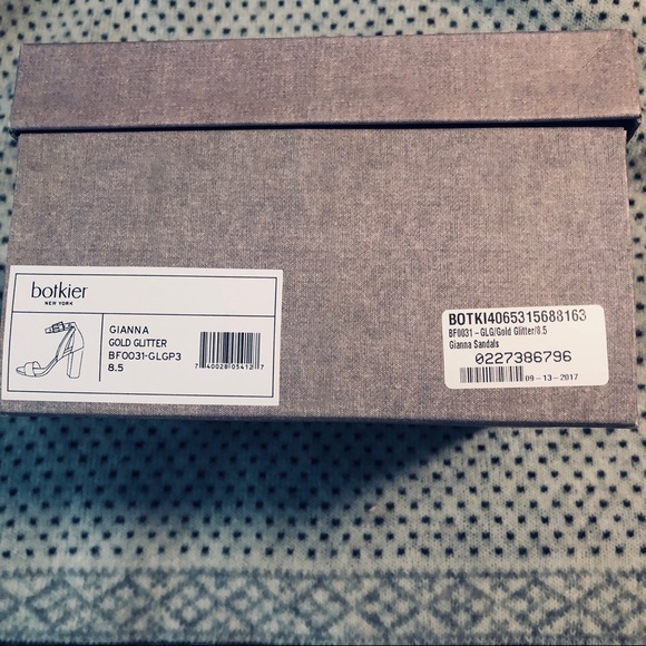Botkier Gianna Gold Glitter heels 8.5 - Picture 5 of 5